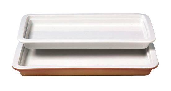 Gastronorm pan 1/1 in Porcelain, h 2cm