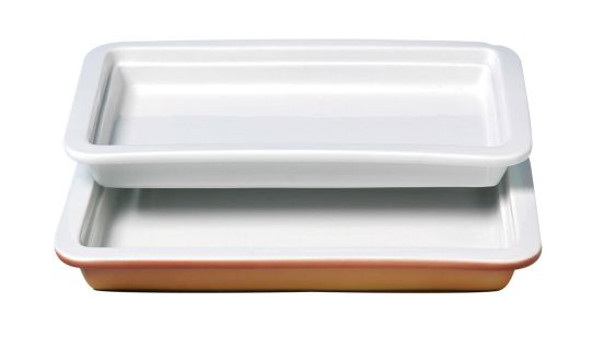 Gastronorm pan 1/6 in Porcelain, h 2cm