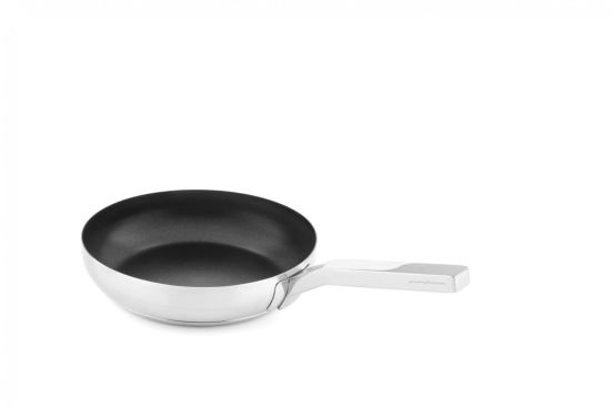 Non-stick frying pan in stainless steel for induction Stile line by Pininfarina, diam. 20cm