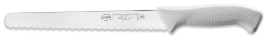 Coltello Pane Linea Skin Bianco, Cm.24 