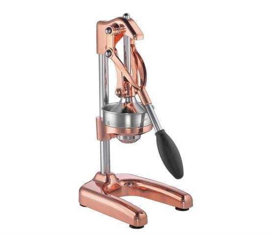 Glossy Profi juicer made of heavy metal (2nd CHOICE)