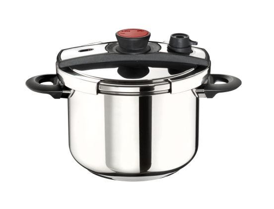 Pentola Pressione per induzione, linea Pro Lt.6