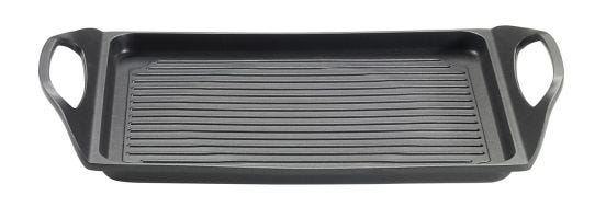 Piastra con grill, linea Pro, dim.45x27cm