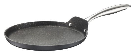 Crepiera 25 in alluminio antiaderente per induzione, linea St1, diam.25cm