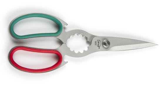 21 cm stainless steel kitchen scissors from the Premana Professional line by Sanelli