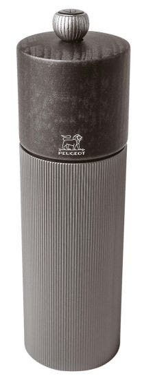 Macina sale in legno Line nero, H 18cm 