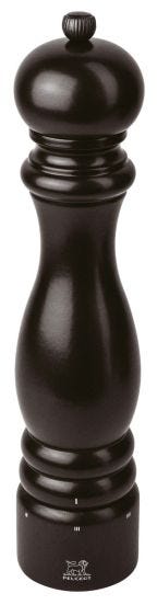 Macina sale in legno nero, H 30cm