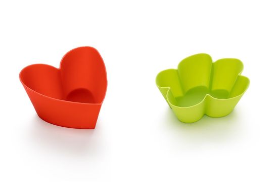 Confezione 12 stampi muffin cuore/nuvola assortiti Agatha Ruiz de la Prada