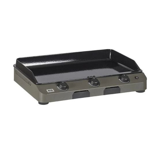 Plancha a gas Fusion 75 grigio scuro Enò