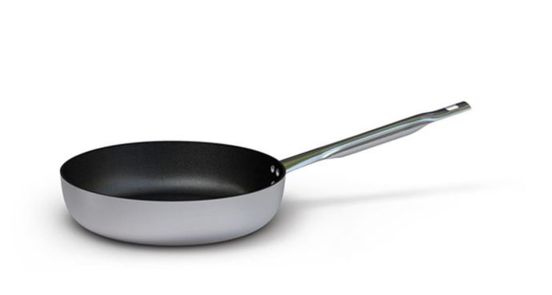 Padella dritta &#039;a friggere&#039; in alluminio antiaderente per induzione, spessore 4 mm, diam. 32cm