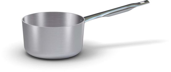Casseruola media in alluminio per induzione con un manico, spessore 4 mm, diam. 24cm