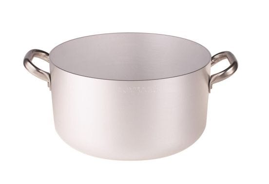 Casseruola Alta in alluminio 3mm con due maniglie, , diam. 20cm