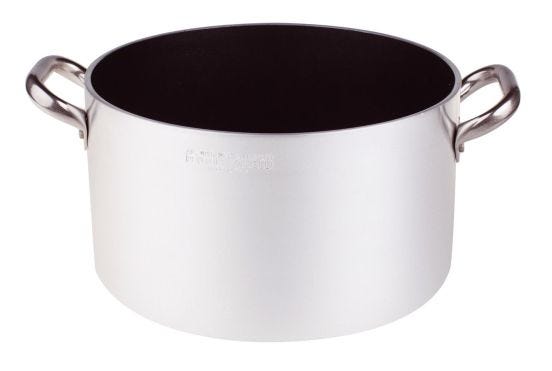 Casseruola Alta in alluminio antiaderente 5mm, due maniglie, diam. 20cm