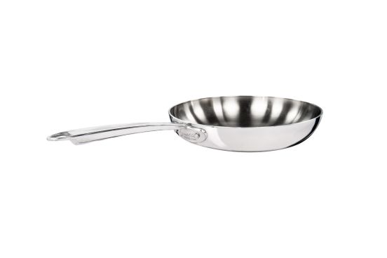 Alu-stainless 5-Ply pan for induction with a tubular handle, diam. 24cm