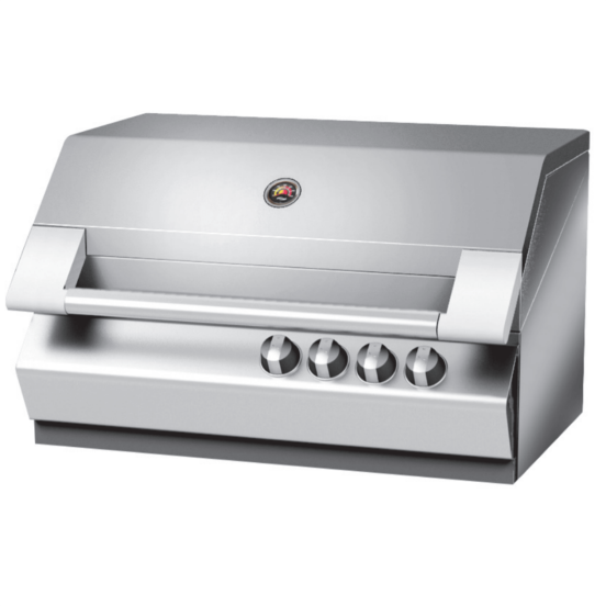 Barbecue a gas Dolcevita Turbo 4 Elite da APPOGGIO compreso di piedini per appoggio   