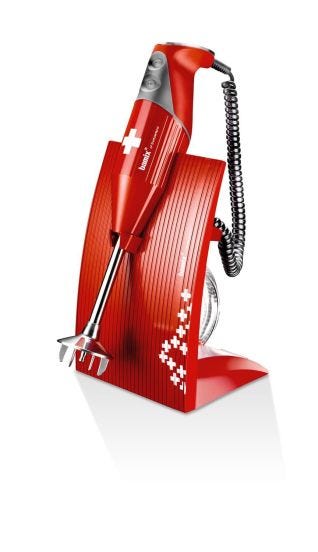 Mixer Bamix Swissline Red
