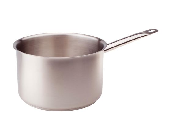 Casseruola Alta in acciao inox per induzione, un manico, diam. 16cm