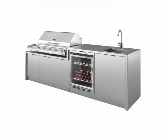 Cucine da esterno Pianeta Grill su misura, a partire da 5000€, CONTATTACI per un preventivo personalizzato