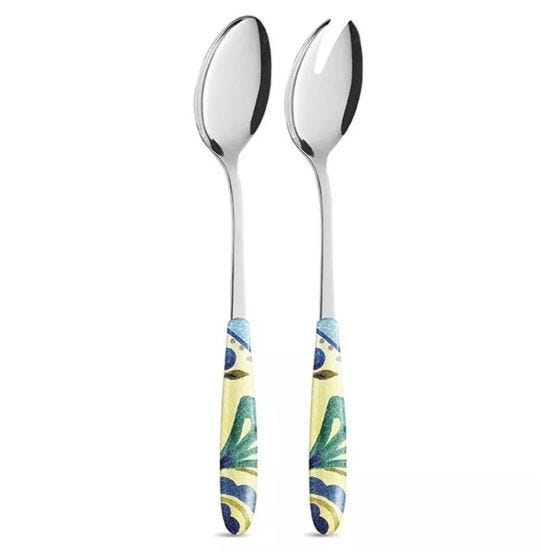 Coppia posate per insalata Linea London