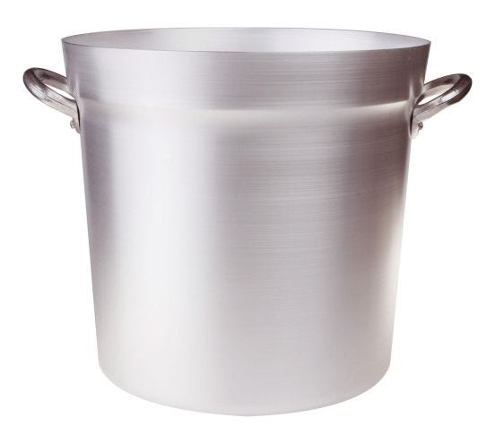 Pentola tipo &quot;nord&quot; maniglie alluminio (senza coperchio pesante), diam. 32cm