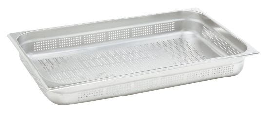Perforated Gastronorm tray GN 1/1 6 pieces cm. 53x32.5h. cm. 20