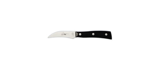 Coltello verdura cm 7 con rivetti, linea Iside Maglio Nero 