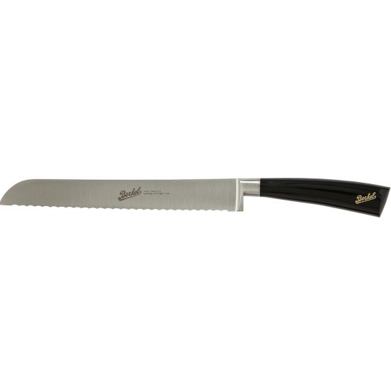 Coltello Pane cm 22 linea Elegance nero lucido di Berkel 