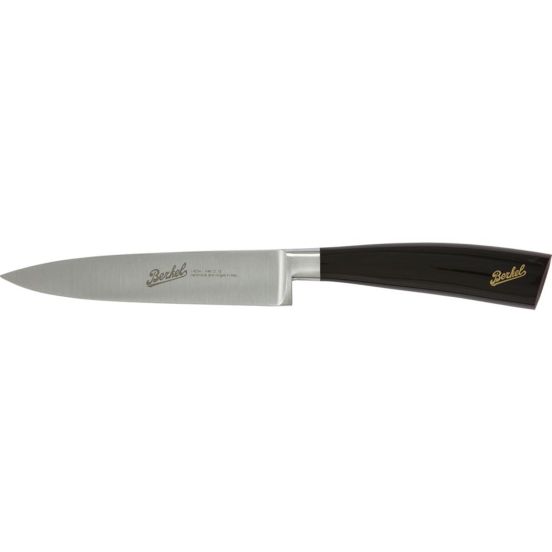 Coltello Cucina cm 16 linea Elegance nero lucido di Berkel 