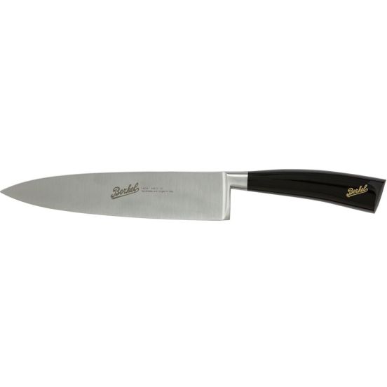 Coltello Cucina cm 20 linea Elegance nero lucido di Berkel 