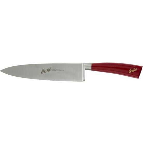 Coltello Cucina cm 20 linea Elegance rosso di Berkel 
