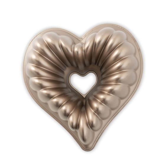 Stampo Bundt Elegant Heart Nordic Ware