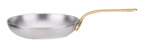 Padella alta in alluminio con manico in ottone linea Academy Class, diam. 24 cm