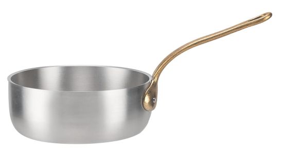 Padellino in alluminio con manico in ottone linea Academy Class, diam. 14 cm
