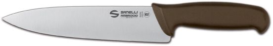 Brown chef&#039;s knife 20 cm Supra line by Sanelli Ambrogio