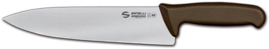 Chef&#039;s knife 24 cm brown Supra line by Sanelli Ambrogio