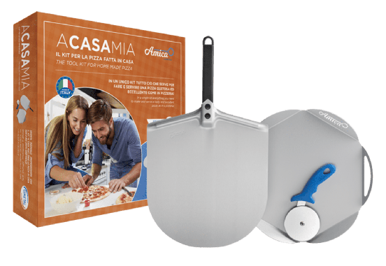 Kit pizza fatta in casa &#039;A CASA MIA&#039; di Gi Metal