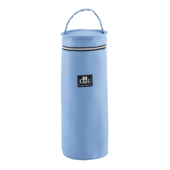 Borsa raffredda-champagne e bottiglie Sky Blue, 13x33cm Be Cool