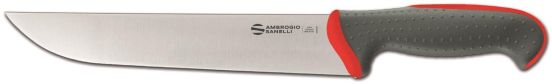 French knife, 24 cm blade, red colour, Tecna line