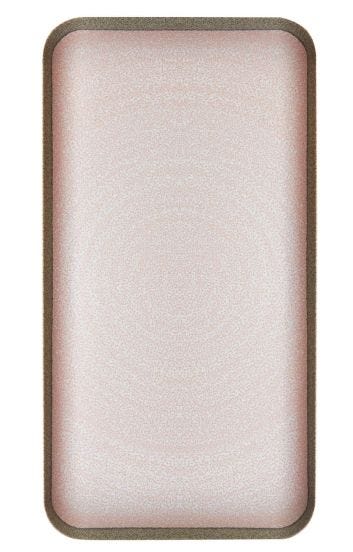 Large rectangular tray in melamine, Rena Rosa Line, dim. 38x19cm