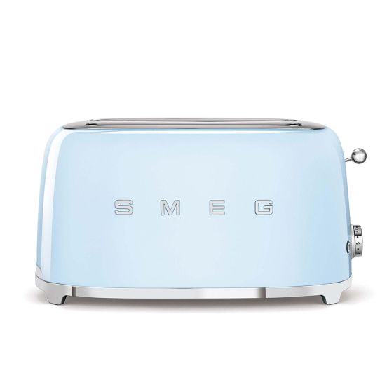 Smeg Tostapane 4 fette 50&#039;s Style, azzurro lucido – TSF02PBEU