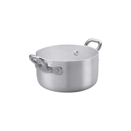 1932 high aluminium saucepan 14cm – 2 handles 1907