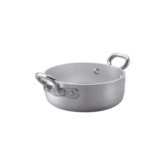 1932 low aluminium saucepan 14m – 2 handles 1907