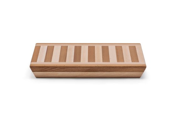 Luchetti rectangular wooden cutting board, dim. 28x32x4cm