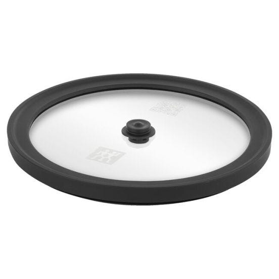 Set coperchi sottovuoto in vetro, per ciotole/pentole linea UNLOCK - 2 pezzi (16 e 20 cm)