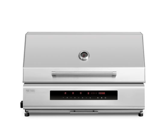 Barbecue a gas BBq Touch da appoggio Pianeta Grill con controllo digitale