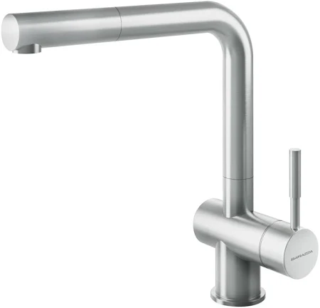 Barazza Mixer Tap, Steel Shower