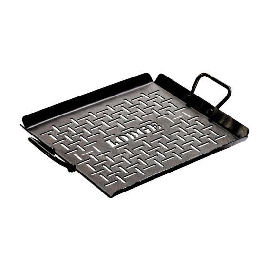 Lodge 33x30cm Perforated Carbon Steel Plate