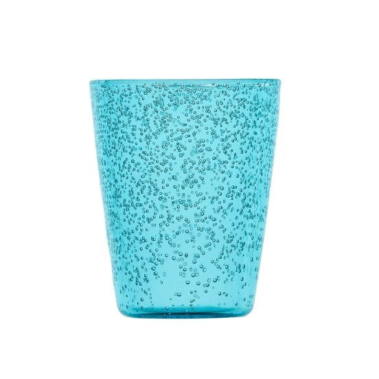Bicchiere acqua Memento Synth metacrilato, Acquamarina 6 pezzi