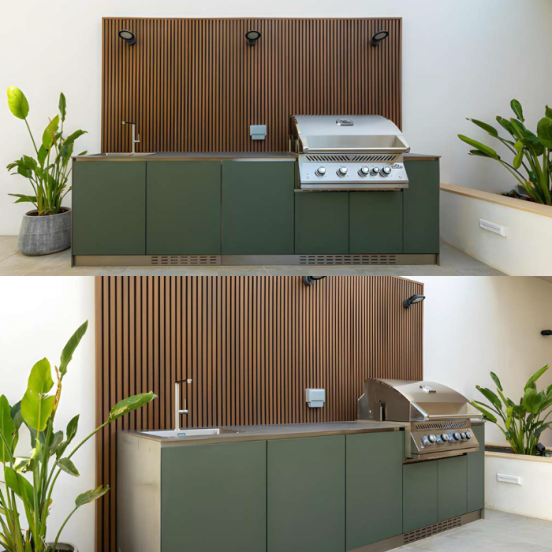 Outdoor kitchens by OF Outdoorkitchens. Contact us for a personalized quote.