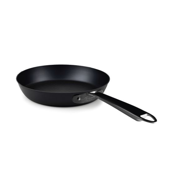 Iron pan for browning and frying, one steel handle, diam. 20cm 